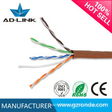 Made in China PVC jacket 305m/roll cat5e network cable 3m